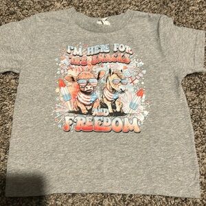 Kids 4th of July tee